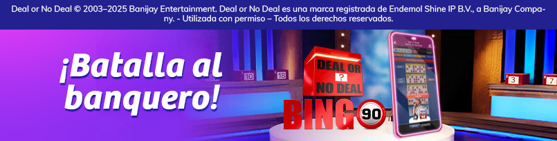 Deal Or No Deal Bingo