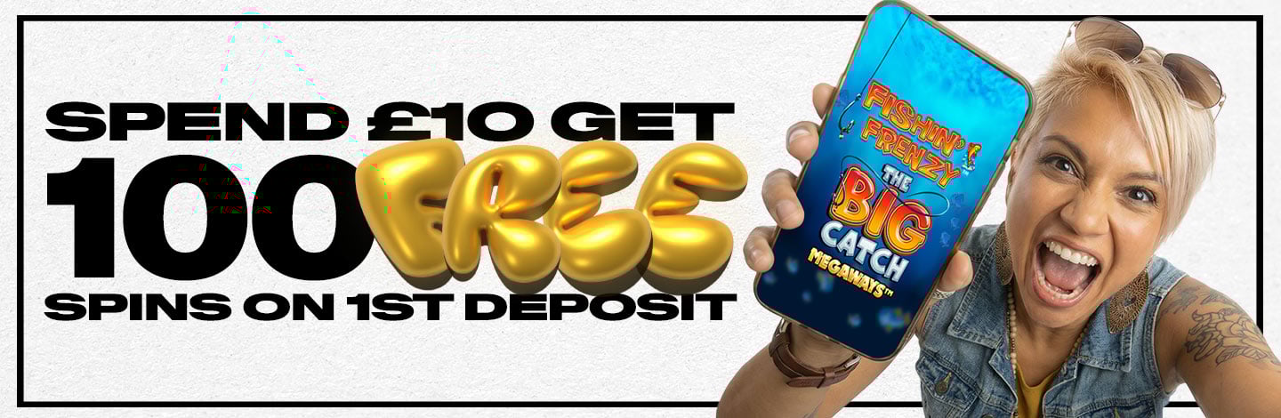 welcome bonus banner