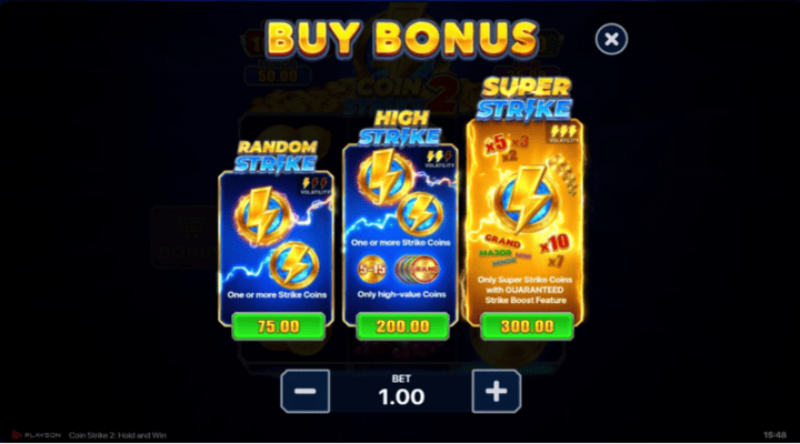 Coin Strike 2 Hold and Win Features Screenshot 3