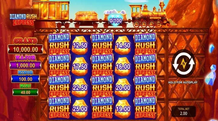 Diamond Rush Express Screenshot 1