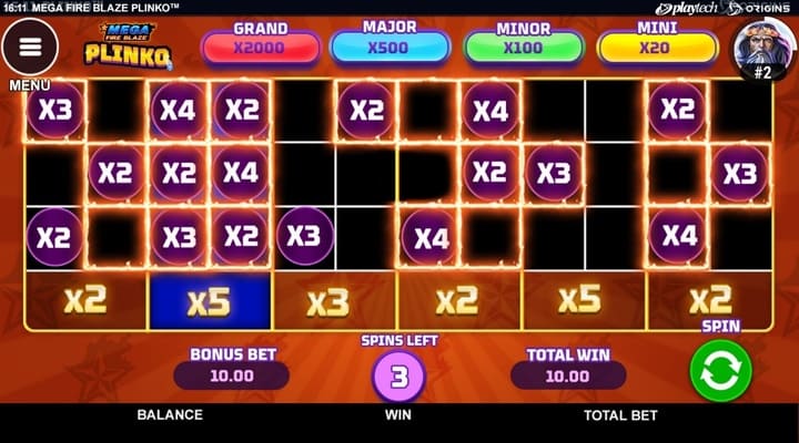 Plinko Mega Fire Blaze Screenshot 3