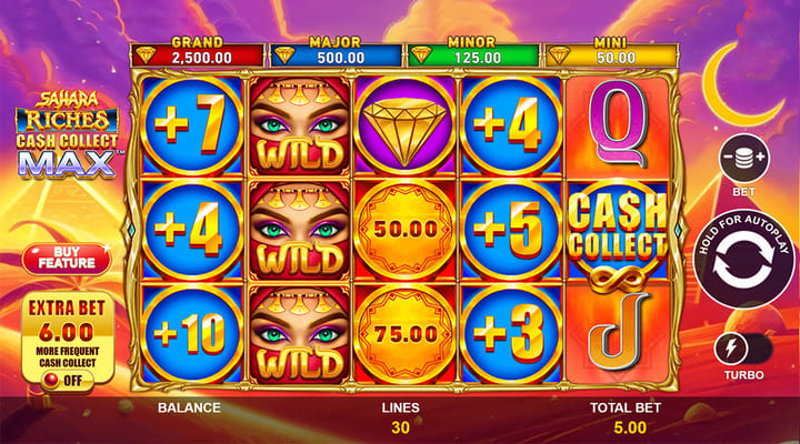 Sahara Riches Cash Collect Max Screenshot 1