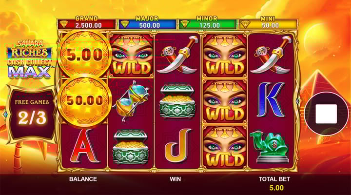 Sahara Riches Cash Collect Max Screenshot 3