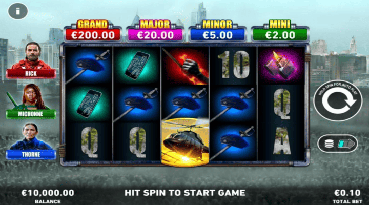 The Walking Dead: The Ones Who Live Slot Screenshot