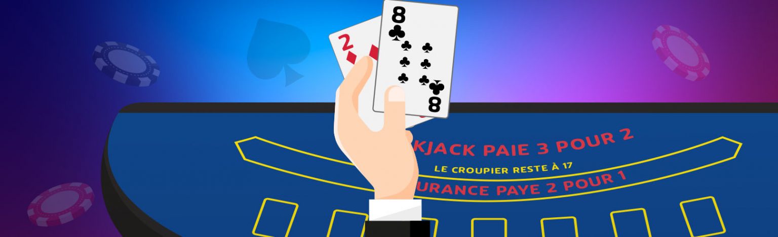 PARTAGER AU BLACKJACK