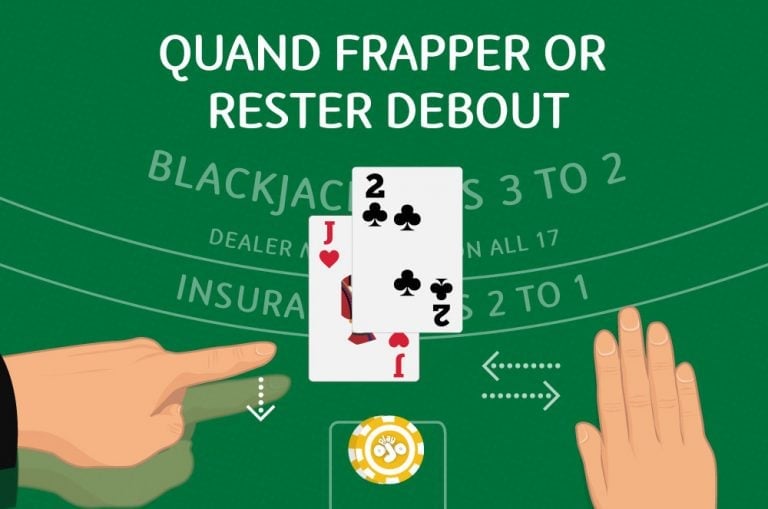 quand frapper or rester debout