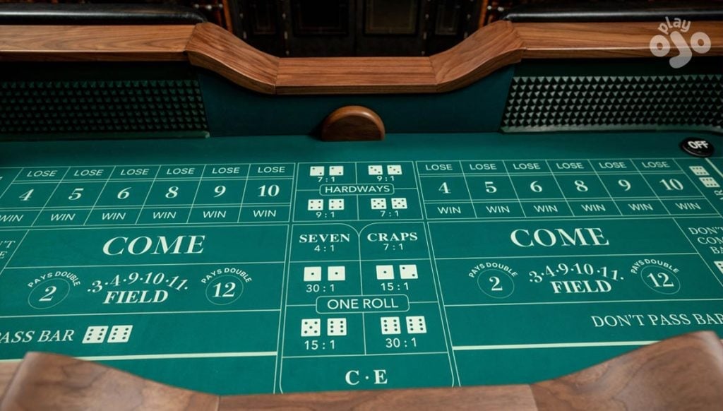 table de craps