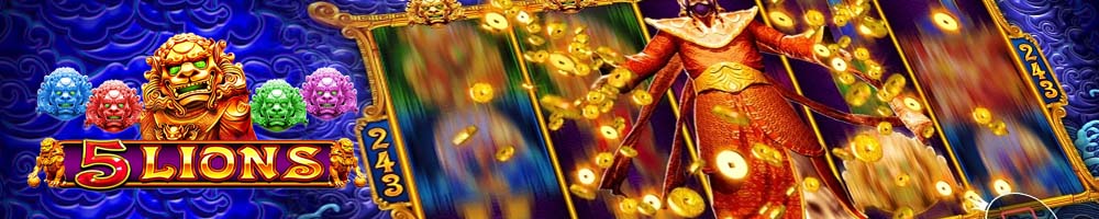 Volatilité 5 Lions machine à sous
