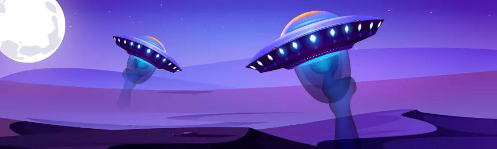 crazy UFO sightings banner