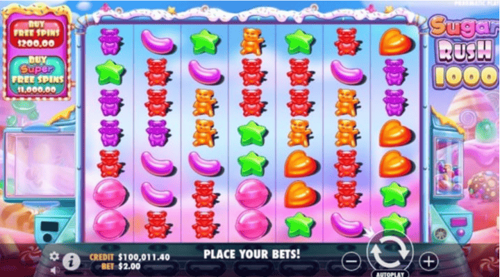 Machine à sous Sugar Rush 1000 de Pragmatic Play 