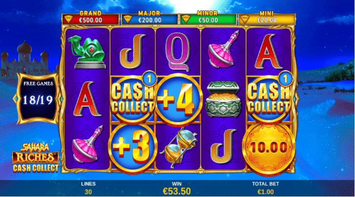 Sahara Riches Cash Collect Screenshot 3