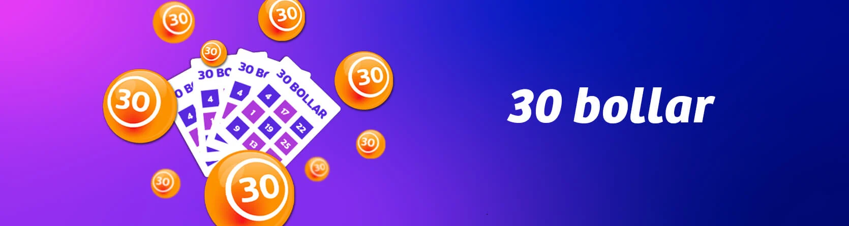 how to play 30 ball bingo