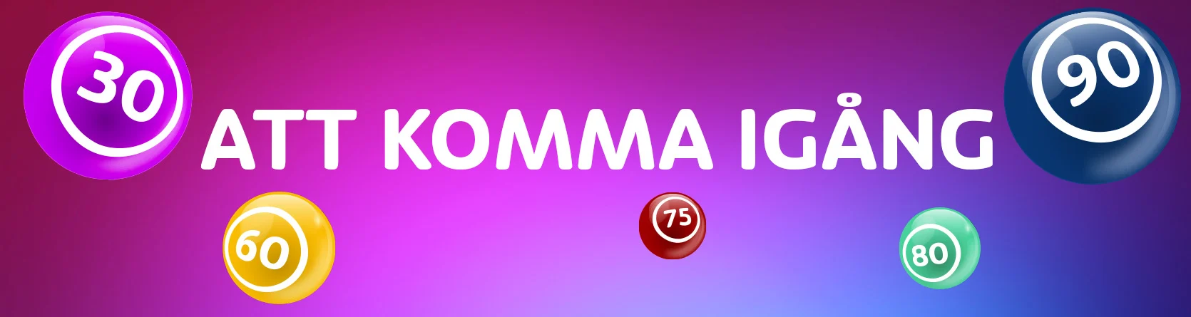 Get started with bingo