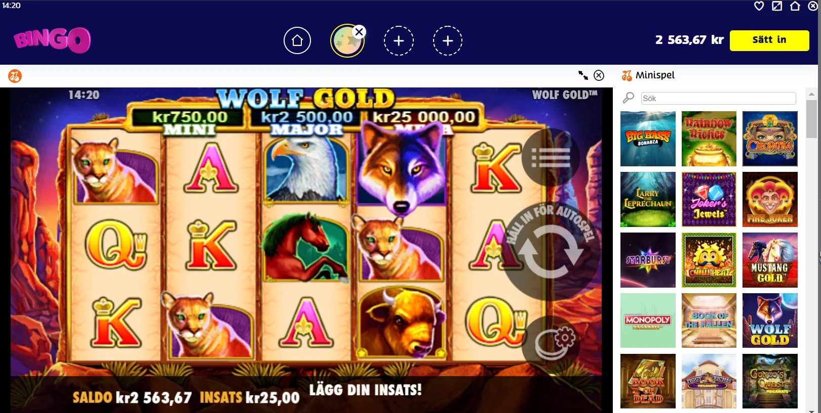 bingo promo mini games screenshot 2