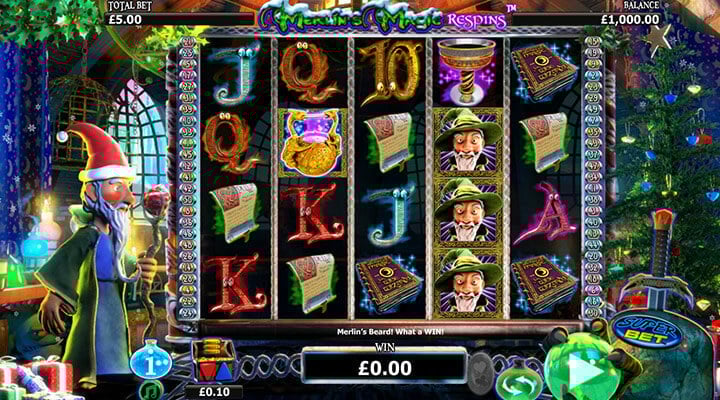 Merlin's Magic Respins Christmas