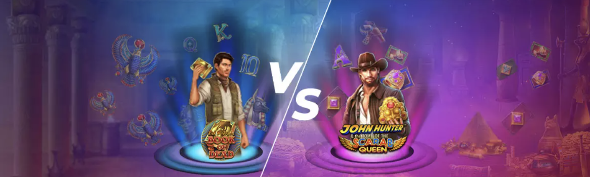 Book of Dead VS John Hunter