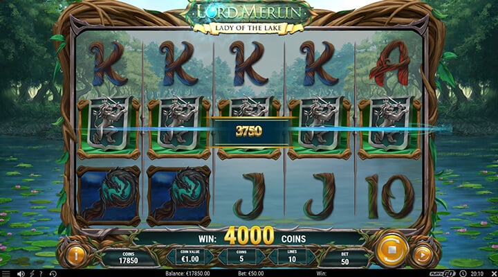 Finn Excalibur i Lord Merlin and the Lady of the Lake