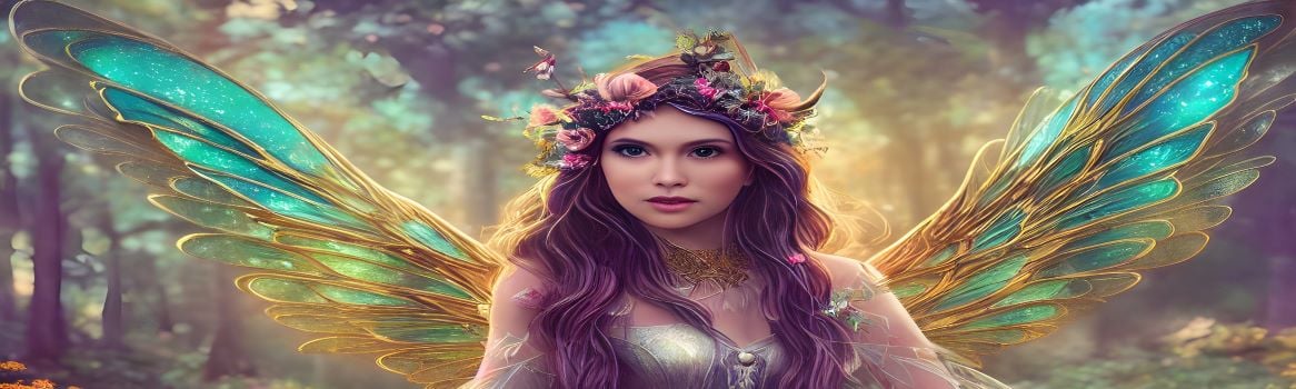 Fairytale themed slots banner