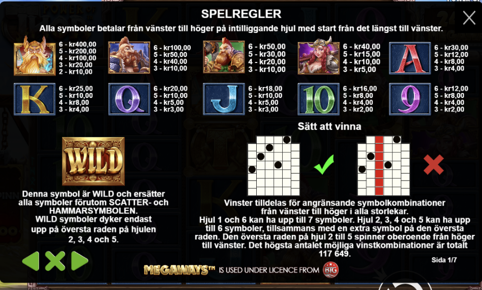 power of thor megaways image 2