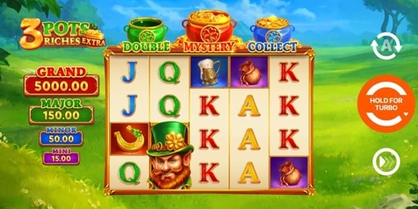 3 Pots Riches Extra: Hold and Win