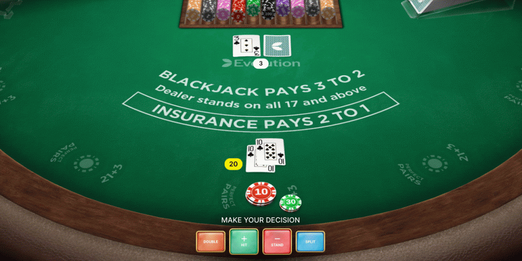 21+3 Blackjack side bet