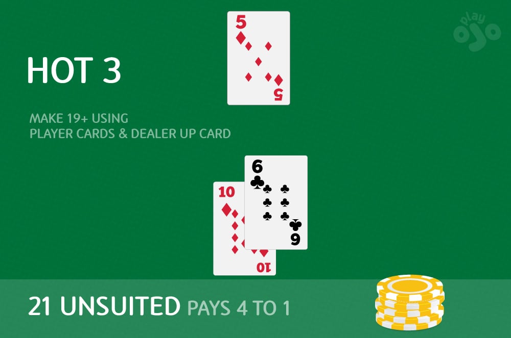 Blackjack 21 unsuited