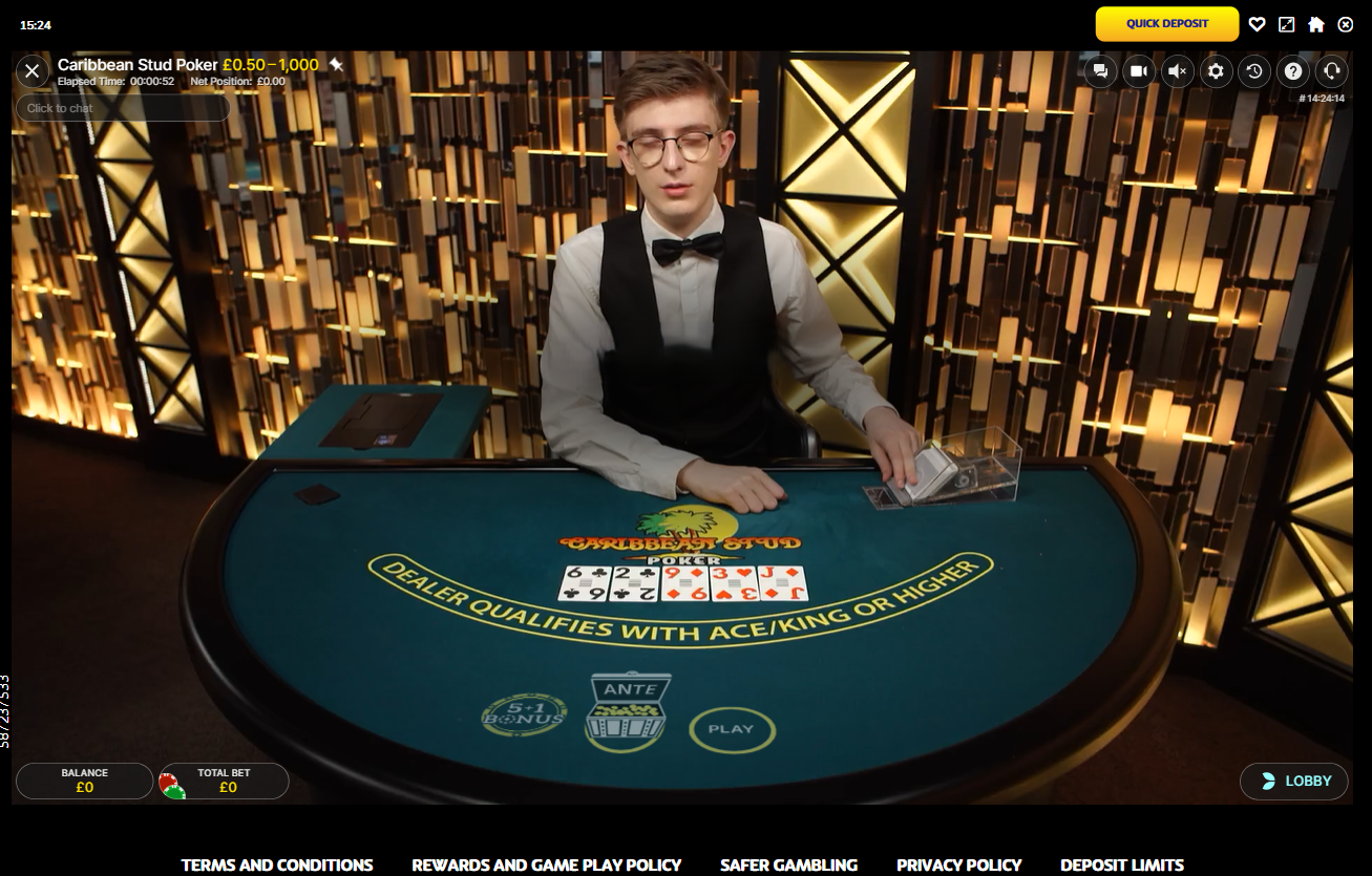 Caribbean Stud Poker Screenshot 2