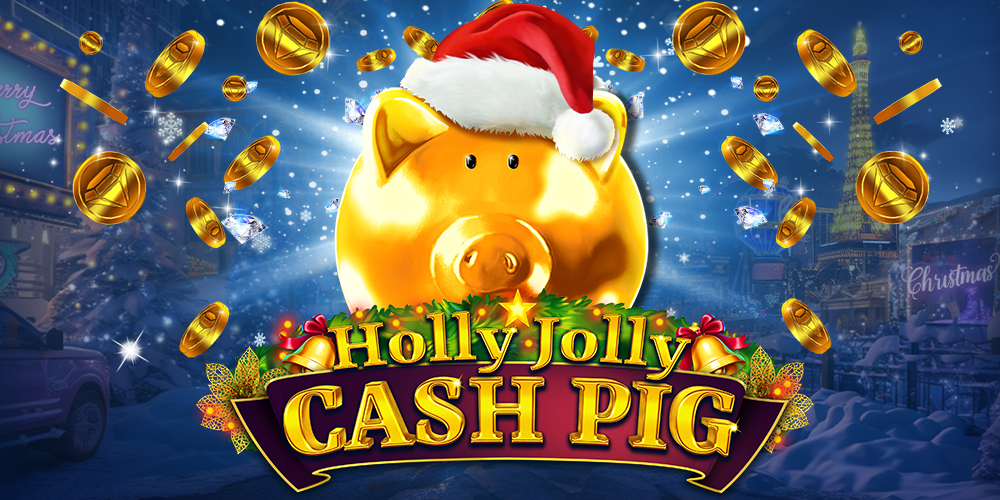 Jolly Holly Cash Pig