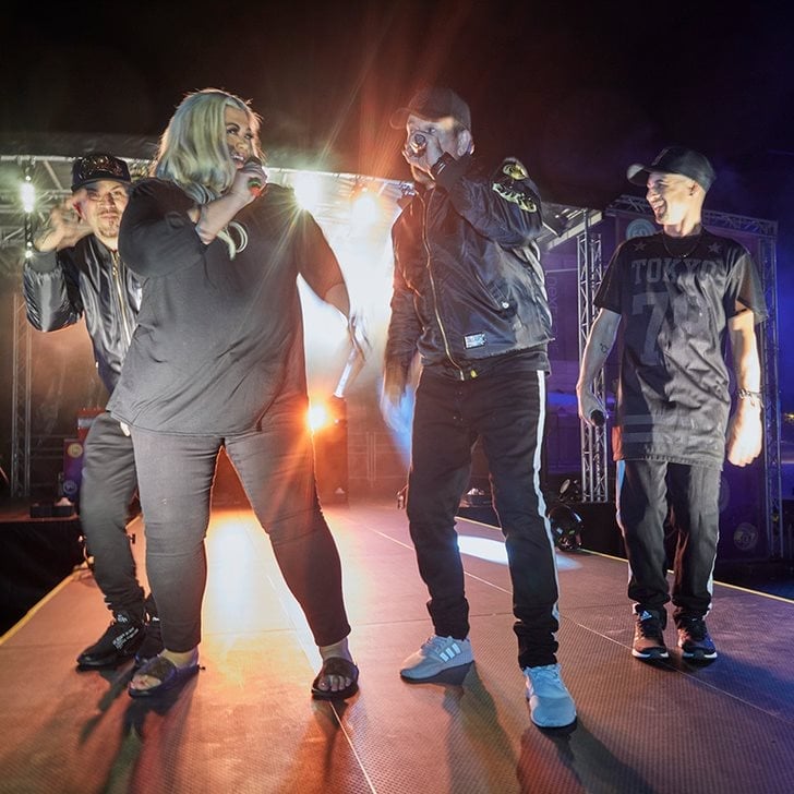 Gemma Collins on Live Bingo event