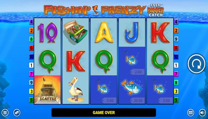 Fishin Frenzy Even Bigger Catch slot screenshot