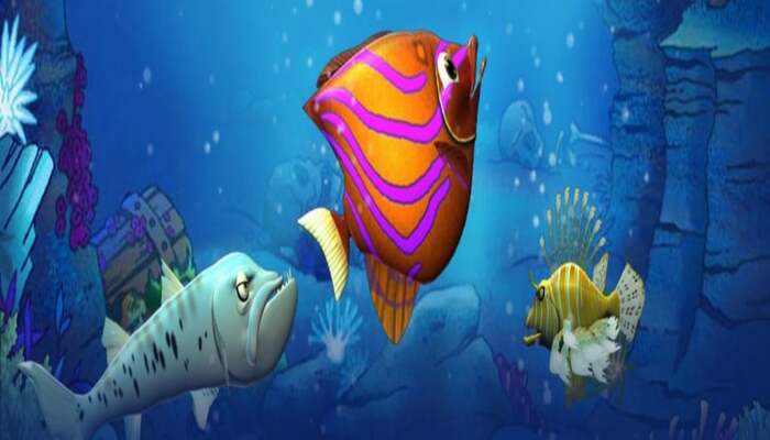 Fish cartoon slot characters