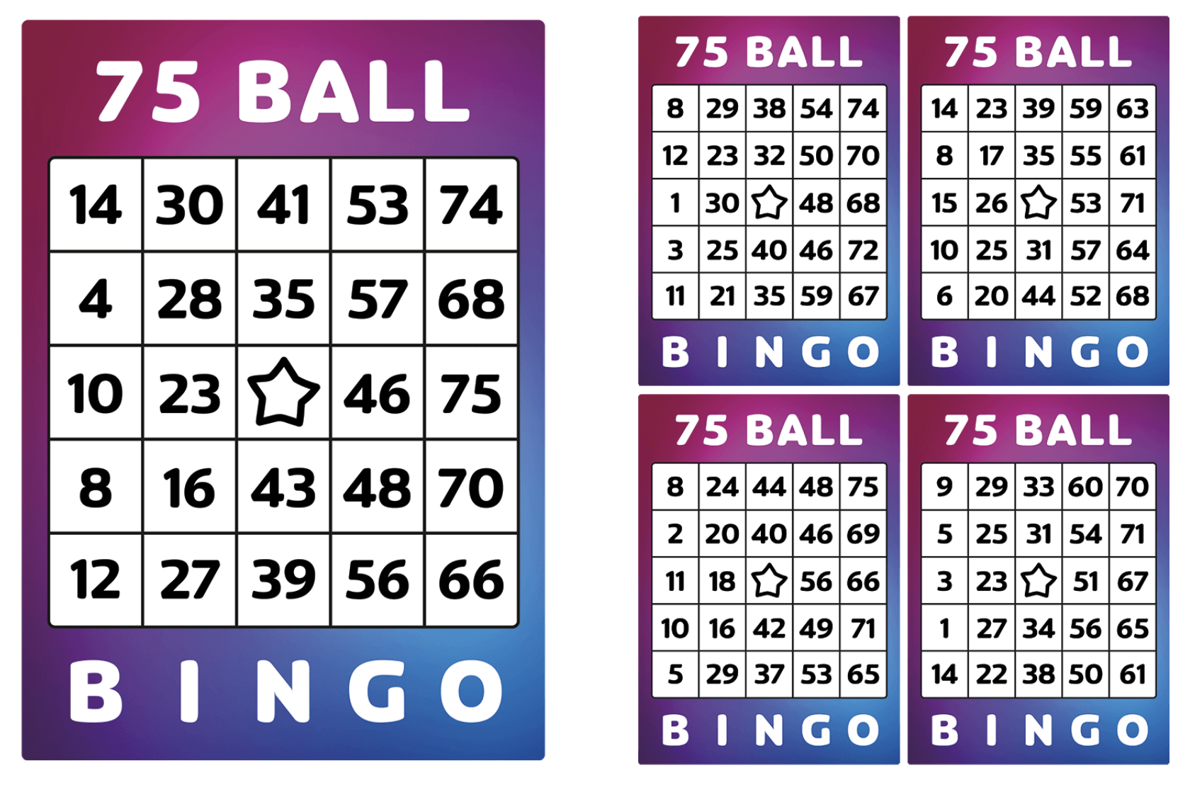 printable bingo cards image 2
