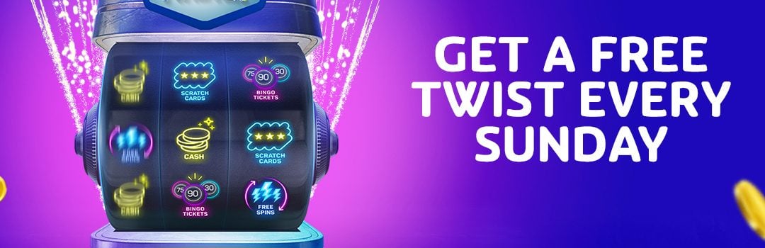 sunday prize twister banner