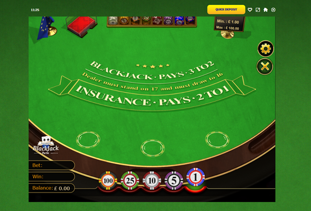 image 4 - blackjack table illustration