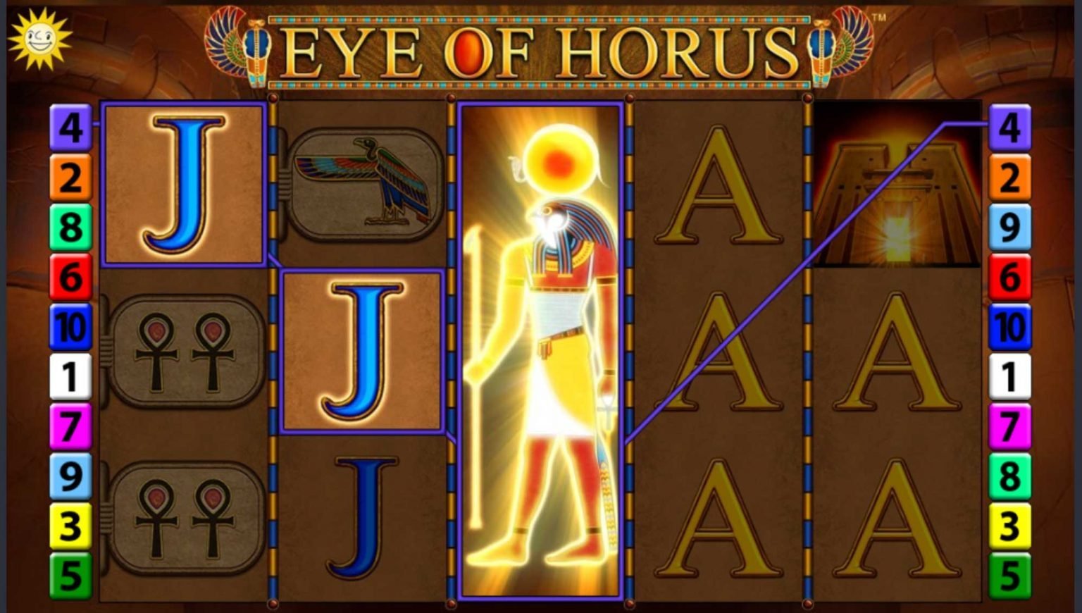 Eye of Horus slot screenshot