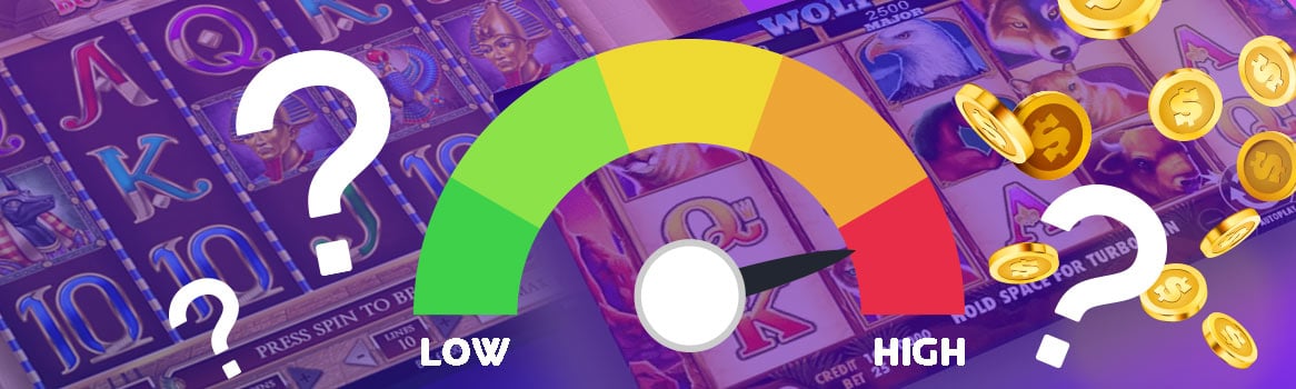 What volatility means in slots banner