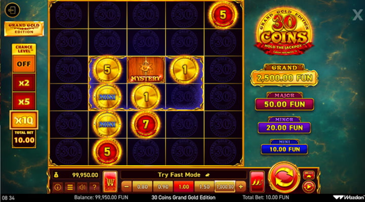 30 Coins Grand Gold Edition slot screenshot