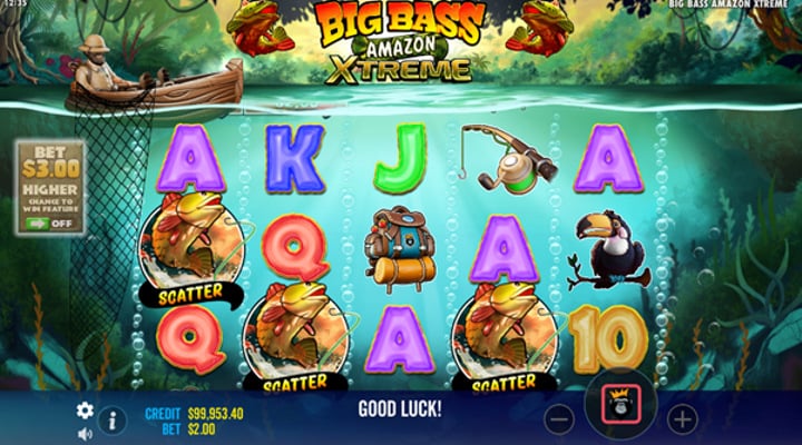 Big Bass Amazon Xtreme slot screenshot
