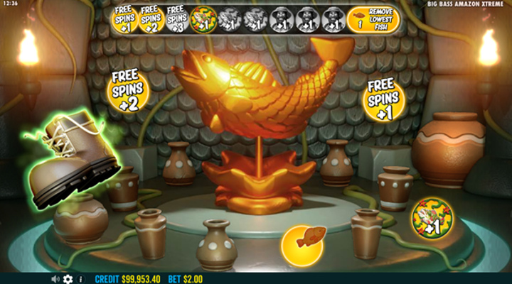 Big Bass Amazon Xtreme slot screenshot
