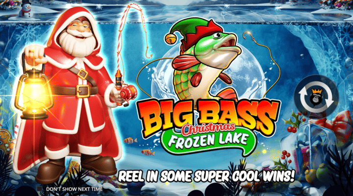 Big Bass Christmas Frozen Lake Slot Screenshot 1