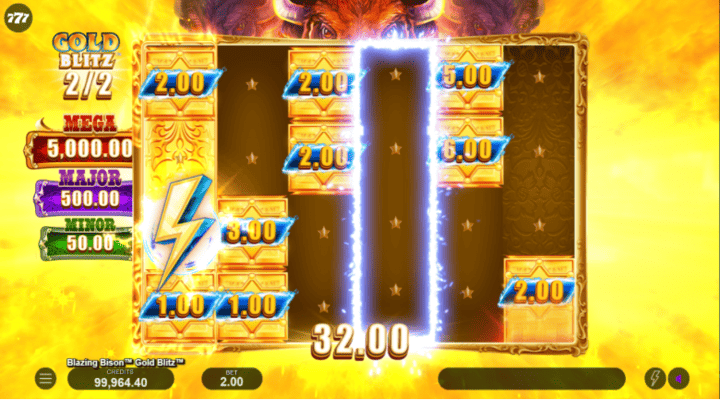 Blazing Bison Gold Blitz Screenshot 2