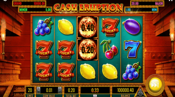 Cash Eruption Screenshot 1