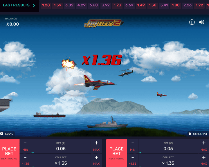 Jet Lucky 2 Slot Screenshot 2