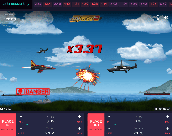 Jet Lucky 2 Slot Screenshot 3