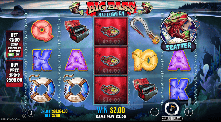 Big Bass Halloween Screenshot 3