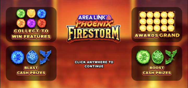 Area Link Phoenix Firestorm Slot Screenshot 1