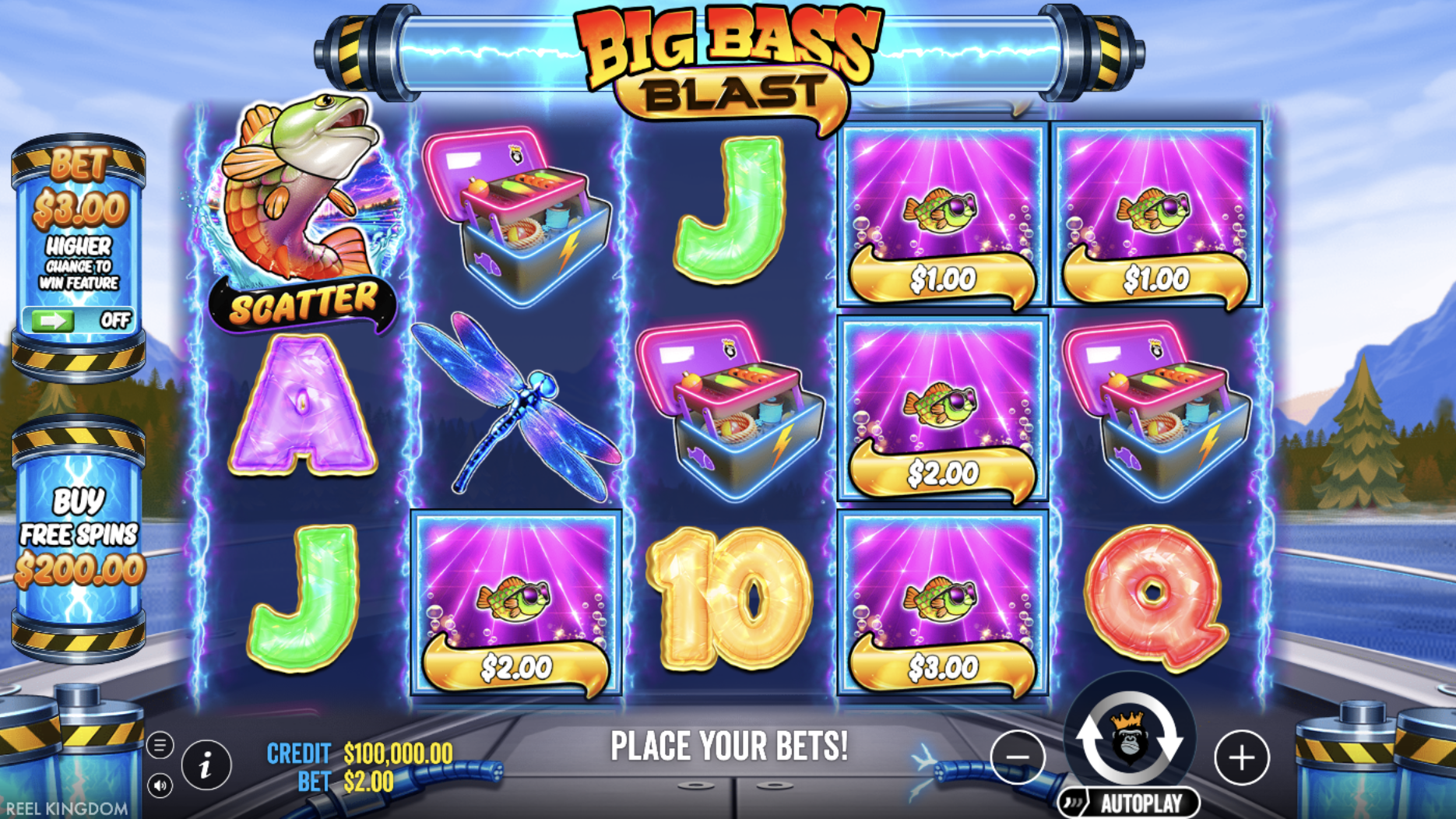 Big Bass Blast Slot Screenshot 2