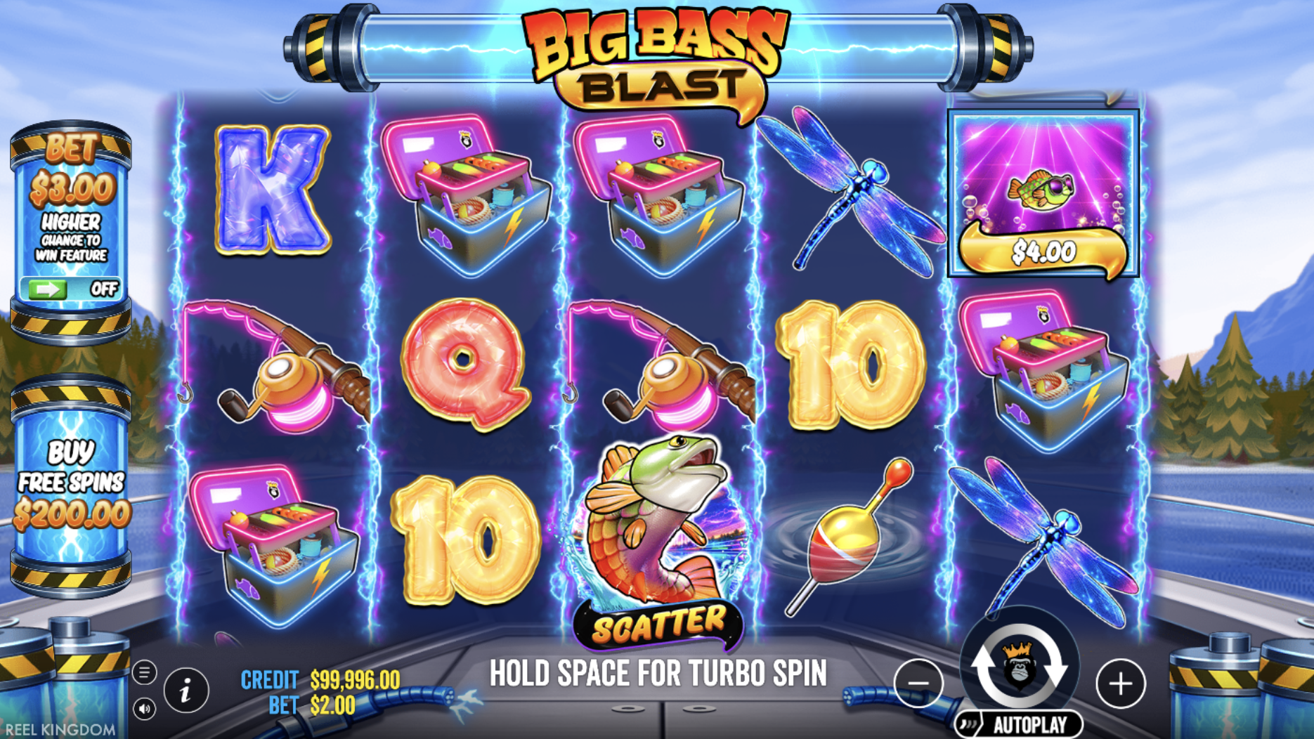 Big Bass Blast Slot Screenshot 3
