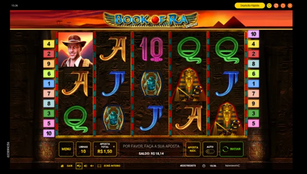 Book of Ra Deluxe Screenshot 1