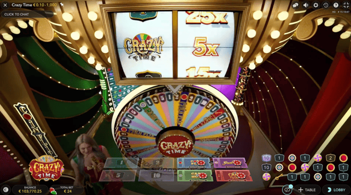 Crazy Time ao Vivo Screenshot 3
